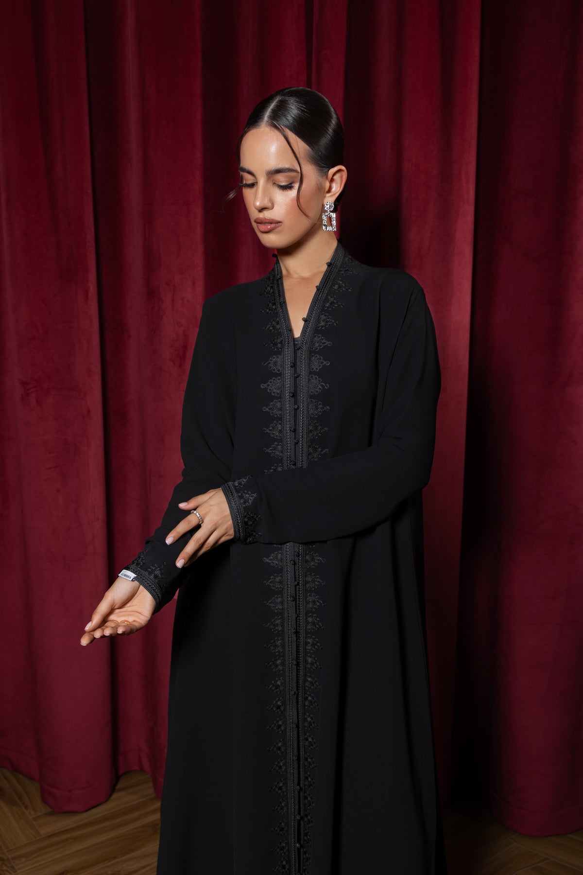 Black Moroco Abaya