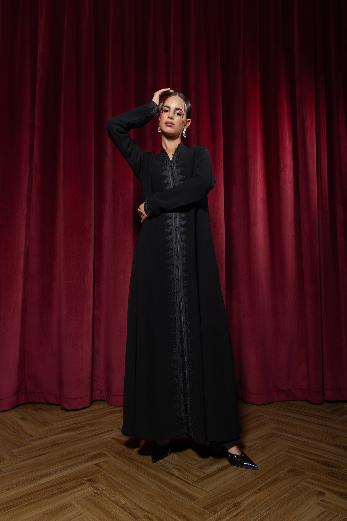 Black Moroco Abaya